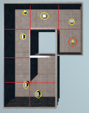 Corridor map